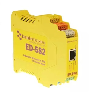 Brainboxes Data Acquisition 4-Channel Ethernet Interface, 16 bit Resolution ED-582