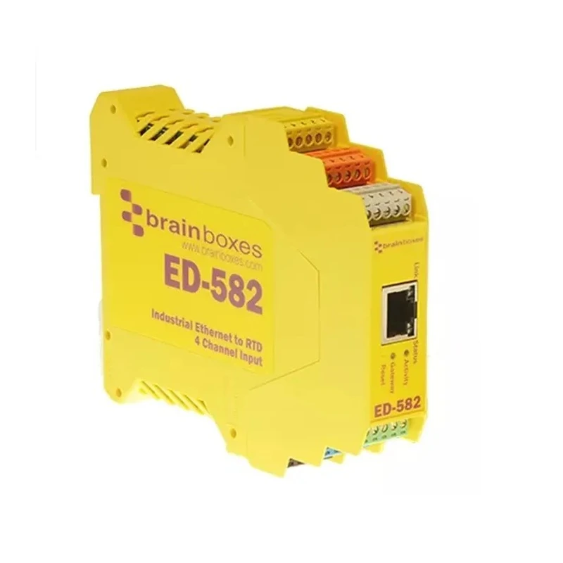 Brainboxes Data Acquisition 4-Channel Ethernet Interface, 16 bit Resolution ED-582