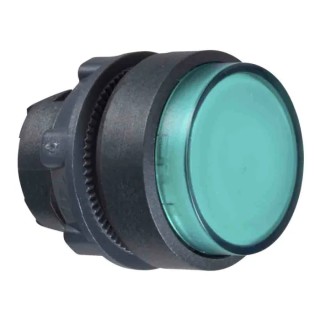 Schneider Electric Harmony XB5 Series Green Momentary Push Button Head 22 mm Cutout IP69K IP67 IP66 ZB5AW133