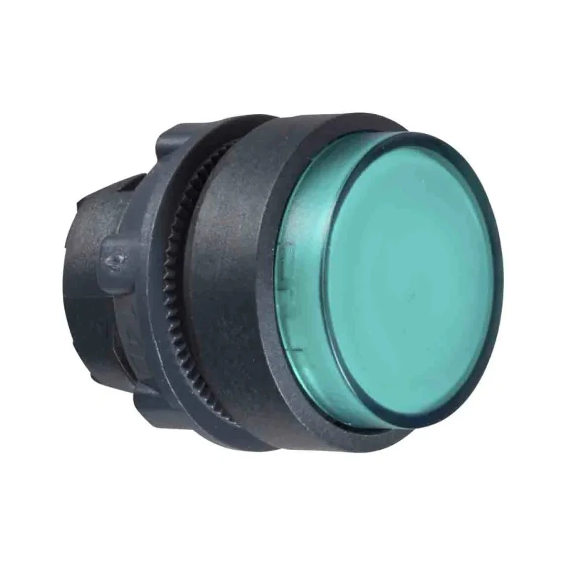 Schneider Electric Harmony XB5 Series Green Momentary Push Button Head 22 mm Cutout IP69K IP67 IP66 ZB5AW133