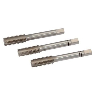 SAM M3 Thread Metric Standard Hand Tap Set HSS Bright Finish 40mm FTR-3