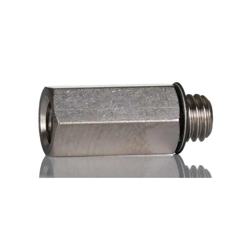 SMC M Series Pneumatic Fitting Brass Threaded Male M5 Nickel Plated 60°C 1.5 MPa M-5J