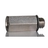 SMC M Series Pneumatic Fitting Brass Threaded Male M5 Nickel Plated 60°C 1.5 MPa M-5J