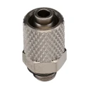 SMC M Series Pneumatic Fitting 6mm Push-in Brass Male M5 Threaded-to-Tube Connector Nickel Finish M-5H-6