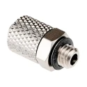 SMC M Series Pneumatic Fitting 6mm Push-in Brass Male M5 Threaded-to-Tube Connector Nickel Finish M-5H-6
