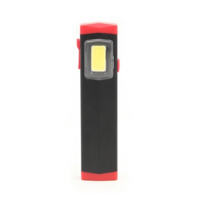 RS PRO Rechargeable Aluminium LED Pocket Torch Red Black 400 lm 89 mm 219-8139