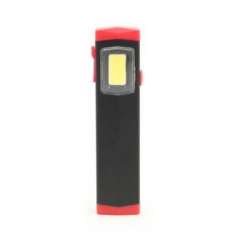 RS PRO Rechargeable Aluminium LED Pocket Torch Red Black 400 lm 89 mm 219-8139