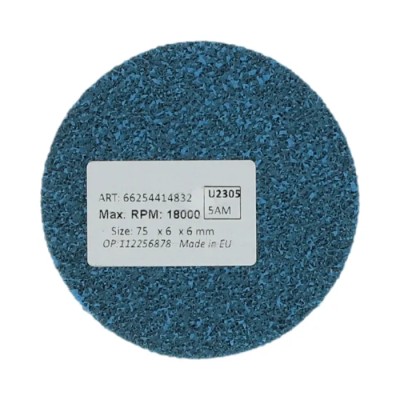 Norton Abrasive Wheel 76.2 mm Diameter Medium Grade 6.35 mm Thickness 18100 rpm 66254414832