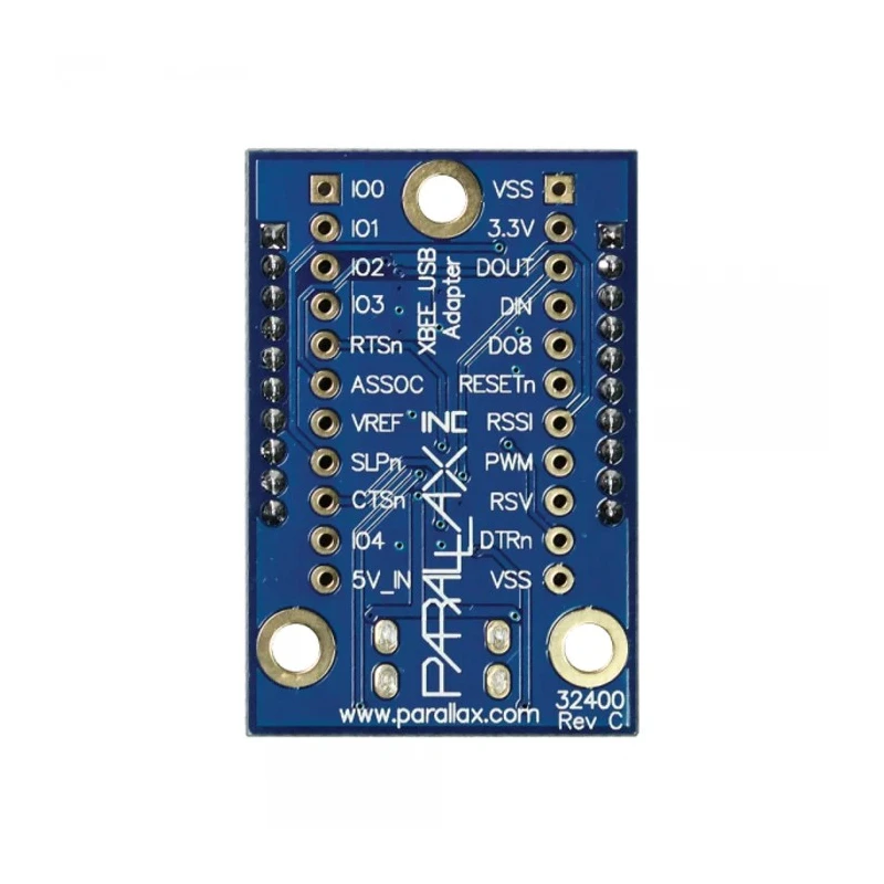 Parallax Inc XBee USB Adapter Board for XBee Module 32400