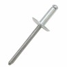 RS PRO Aluminium Blind Rivet 4.8 mm, Dome Head, Aluminium Body with Steel Mandrel, DIN 7337 Standard 223-1147