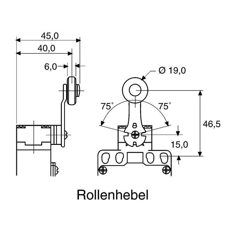 Honeywell GLE Series Steel Roller Limit Switch 2 NO/2 NC IP67 Die Cast Zinc Epoxy Coated Housing 240V 