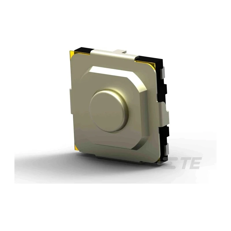 TE Connectivity Silver Tactile Switch Rocker 5.2 mm SPST 50mA 12 V dc Surface MSLPT5252BL4MTR