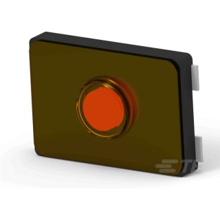 TE Connectivity Black Tactile Switch Rocker IPX7, 2.6 mm Actuator Length, SPST 20mA 15 V dc Surface Mount IPX7