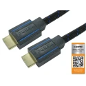 NewLink 3 m 4K @ 60Hz HDMI Cable Male to Male HDMI V2.0 Blue Black CDLPREM-03K