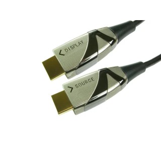NewLink 100 m 4K @ 60Hz HDMI Cable Male HDMI to Male HDMI HDMI V2.0 Black NLHDMI-AOC100