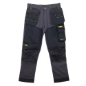 DeWALT Memphis Unisex Work Trouser Black Grey 32 in Waist 29 in Leg MEMPHIS 32/29