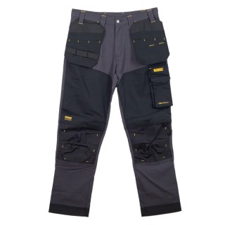 DeWALT Memphis Unisex Work Trouser Black Grey 32 in Waist 29 in Leg MEMPHIS 32/29