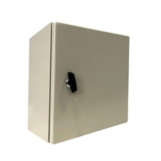 RS PRO Steel Wall Box, IP66 Rated, Zinc-Coated Steel Body, 300mm x 200mm x 200mm IP66