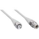 SICK Sensor Actuator Cable Female 4 way Straight to Male 4 way Straight 5 m DSL-1204-G05MRN