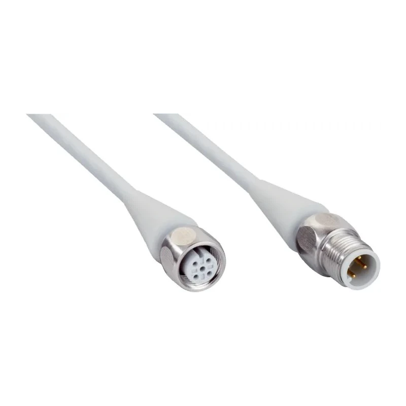 SICK Sensor Actuator Cable Female 4 way Straight to Male 4 way Straight 5 m DSL-1204-G05MRN