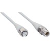 SICK Sensor Actuator Cable Female 4 way Straight to Male 4 way Straight 5 m DSL-1204-G05MRN
