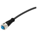 SICK Female 4 Way Straight to Male 4 Way Straight Sensor Actuator Cable 10m 250V YF2A14-100UB3M2A14 / 2096002