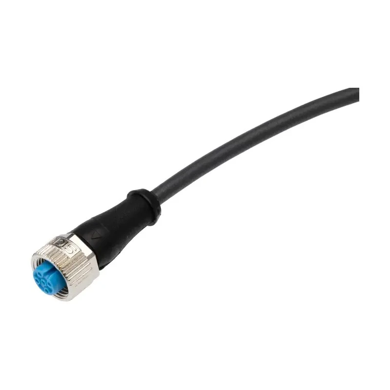 SICK Female 4 Way Straight to Male 4 Way Straight Sensor Actuator Cable 10m 250V YF2A14-100UB3M2A14 / 2096002