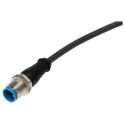 SICK Female 4 Way Straight to Male 4 Way Straight Sensor Actuator Cable 10m 250V YF2A14-100UB3M2A14 / 2096002