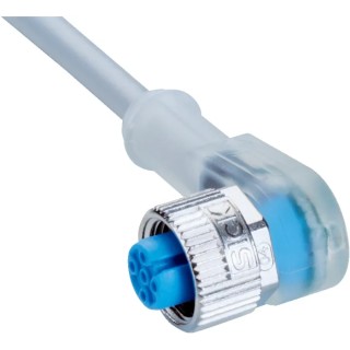 SICK Female 4 Way M12 to Unterminated Sensor Actuator Cable 10m, 24V, Polyvinyl Chloride Jacket, IP67 YI2A14-100VB3XLEAX