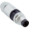 SICK Male 4 Way M8 to Unterminated Sensor Actuator Cable 32V Black Polyamide Jacket YM08U14-1434K2551A