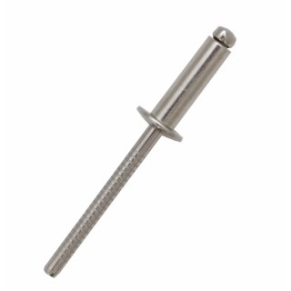 RS PRO Stainless Steel Dome Head Blind Rivet 4.8 mm Diameter, 18 mm Length, DIN 7337 223-1167