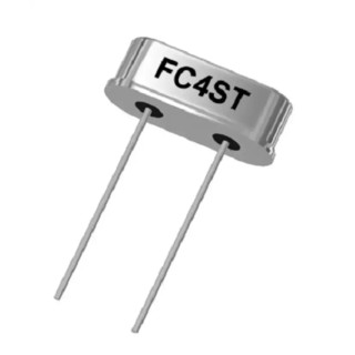 Abracon 4 MHz Crystal Oscillator ±30 ppm Frequency Tolerance Through Hole HC-49 2-Pin 3.6 mm x 11.35 mm x 4.64 FC4STCBAF4.0
