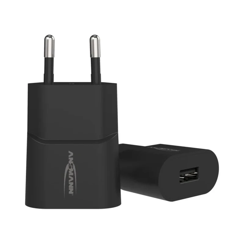 Ansmann USB Linear Power Supply AC/DC Adapter EU Plug 5 W 5V DC Output 1 A 1001-0108-520