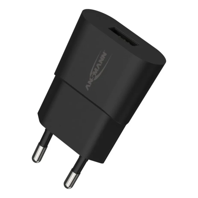 Ansmann USB Linear Power Supply AC/DC Adapter EU Plug 5 W 5V DC Output 1 A 1001-0108-520