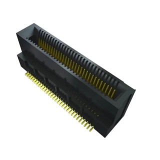 Samtec Series Vertical Edge Connector Female, Surface Mount, 60 Contacts, 0.635 mm Pitch, 2 Row, Solder Termination MEC6-DV