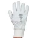 Tornado Colossus Grey Yarn Cut Resistant Gloves Size 11 with Leather Coating TC15-11