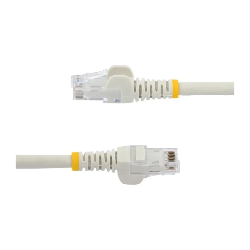 StarTech.com Cat6 Ethernet Cable 4 Core, Unshielded Unscreened PVC Jacket, White, 1.5 m 