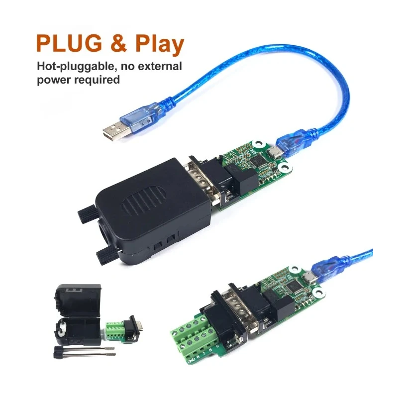 Innomaker USB to CAN Convertor Raspberry Pi Add-On Communication Module 1.5KV Isolation MS123