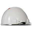 3M White Safety Helmet High Density Polyethylene Adjustable with Integral Sweatband G3000/G3001 7000039722