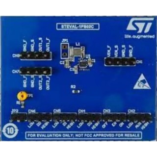 STMicroelectronics Power Management Development Kit Evaluation Board 1.8-5.5 V Input, 400 mA Nano-Quiescent STEVAL-1PS02D