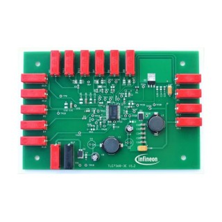 Infineon DEMOBOARD TLE7368-3E DC-DC Converter Evaluation Board for Automotive DEMOBOARDTLE73683ETOBO1