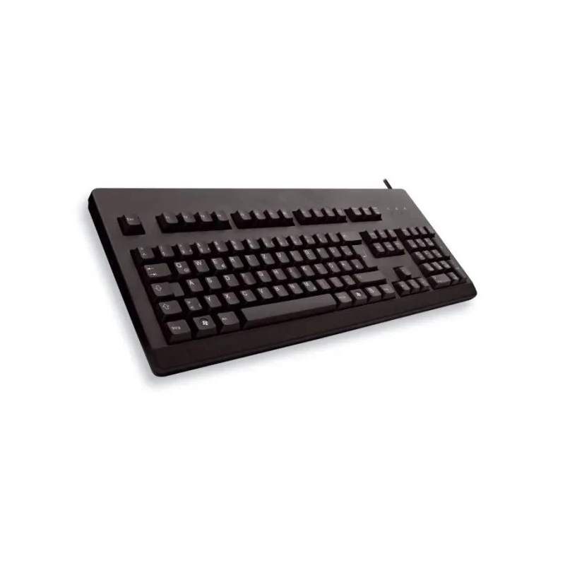 Cherry Wired PS2 USB Standard Keyboard QWERTY UK Black Industrial Grade G80-3000LSCGB-2