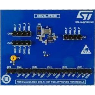 STMicroelectronics Evaluation Board Based on ST1PS02CQTR 400 mA Nano-Quiescent Synchronous Step-Down Converter STEVAL-1PS02C