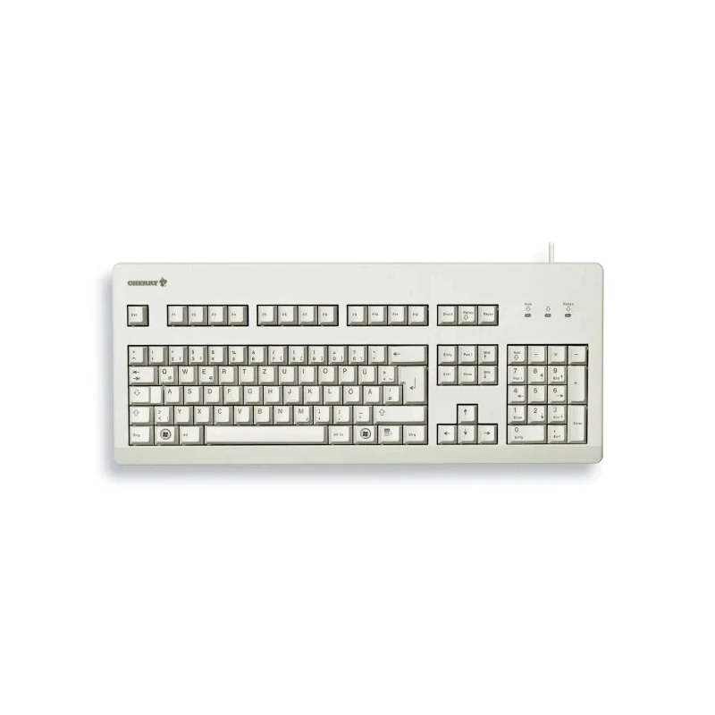 Cherry MX3000 Wired USB (Type A) Standard Keyboard, QWERTY (UK), Grey G80-3000LPCGB-0