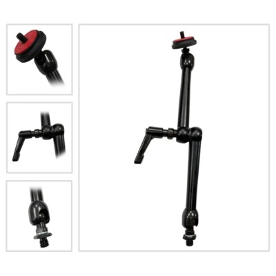 Noga Aluminium Steel Base & Centre Lock Arm 220mm Overall Length DG9038