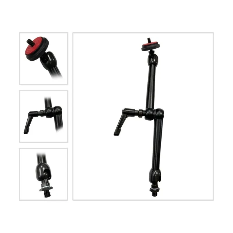 Noga Aluminium Steel Base & Centre Lock Arm 220mm Overall Length DG9038