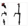 Noga Aluminium Steel Base & Centre Lock Arm 220mm Overall Length DG9038