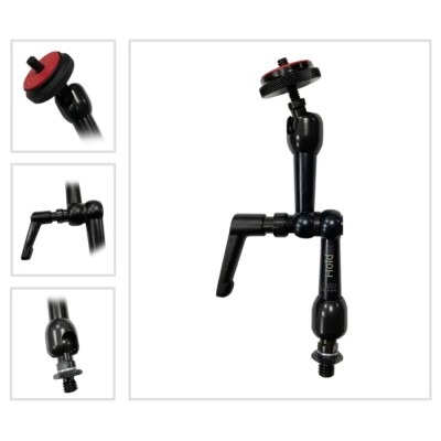 Noga Base & Arm Aluminium Steel Material Centre Lock Arm Type 112mm Overall Length NF9038