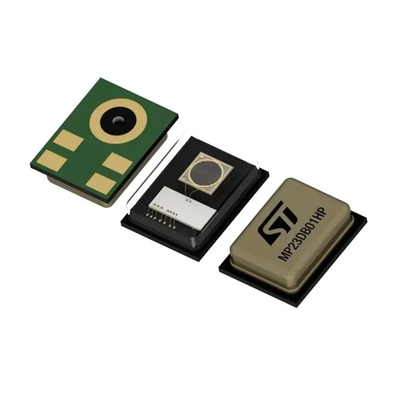STMicroelectronics Omni-Directional Surface Microphone Condenser 1dB 3.6V dc MP23DB01HPTR