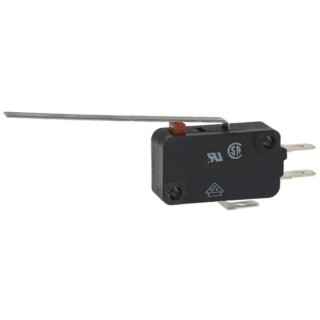 Omron Miniature Micro Switch Long Hinge Lever, Solder Terminal, 5A, 250V ac, SPDT, IP40 VX-53-1A3
